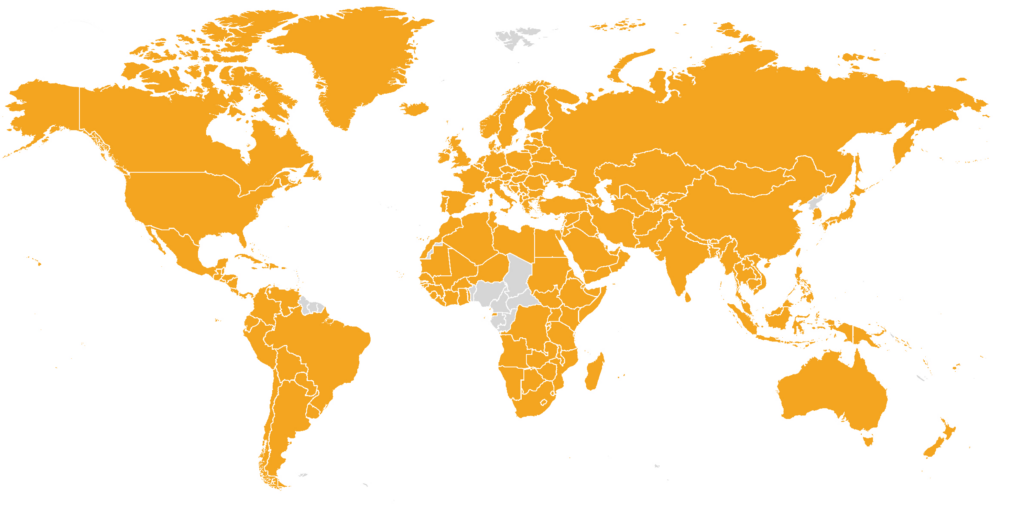 Where I've been so far